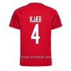 Camiseta de fútbol Dinamarca Simon Kjaer 4 Primera Equipación Mundial 2022 - Hombre